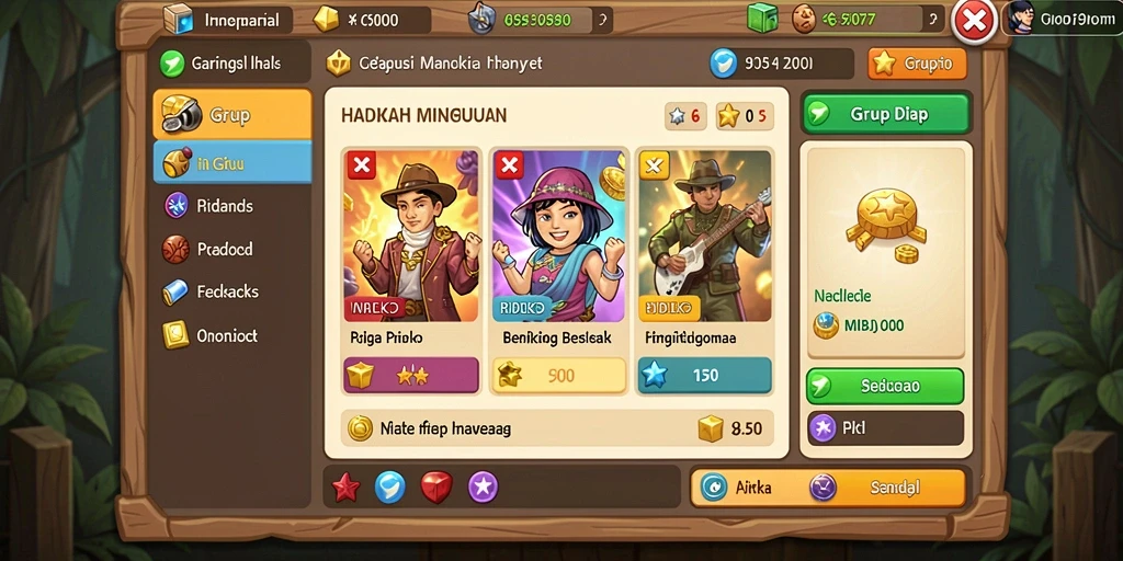 8id - Fitur multiplayer memungkinkan interaksi dengan pemain lain.